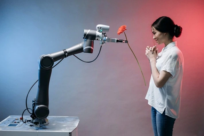 Artificial Intelligent Robot Proposing Girl