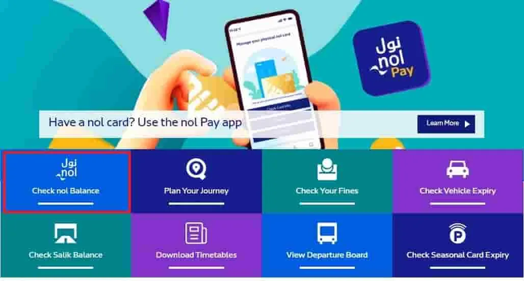 Nol Card Balance Check Online RTA Dubai 2024 Gulfistan