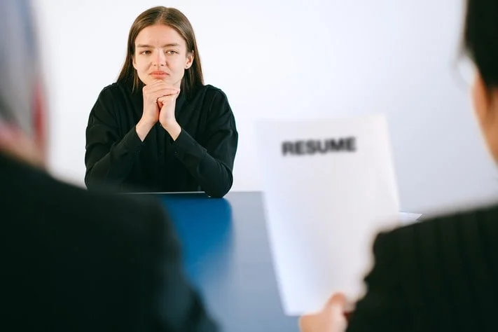 Woman in Job Interview