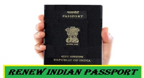 Holding Renewed Indian Passport in Dubai